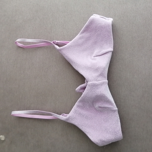 H&M Small Sparkly Bikini Top - Picture 3 of 5